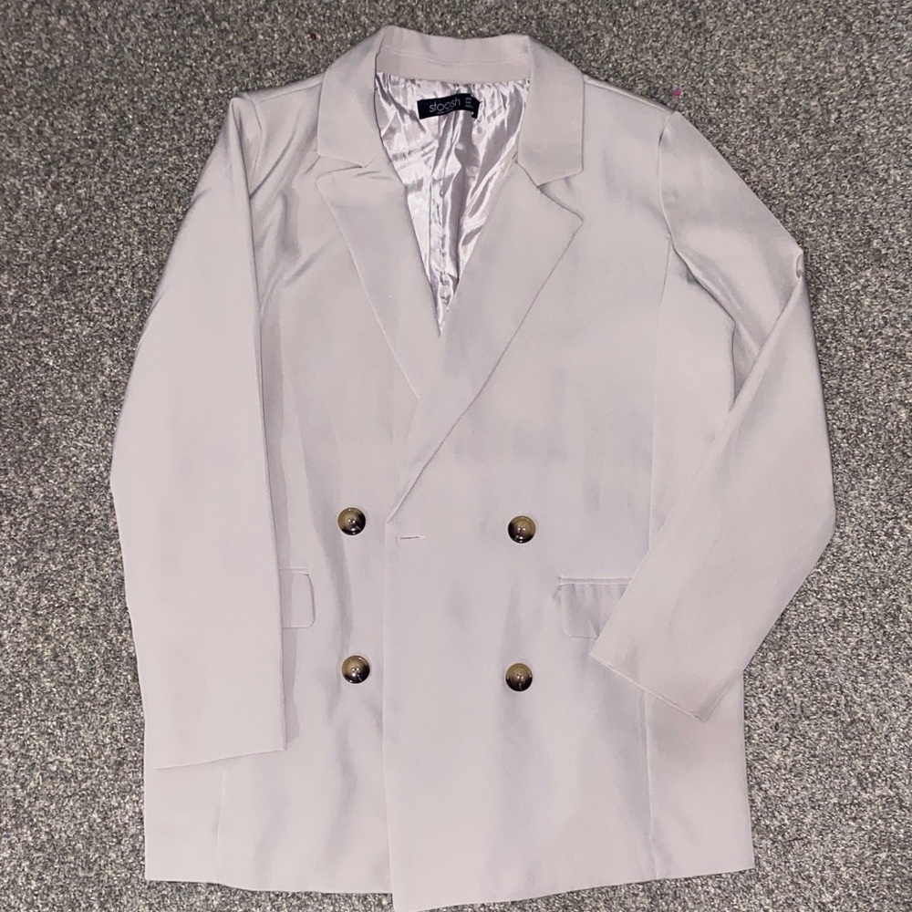 Stoosh oversized Cream Blazer